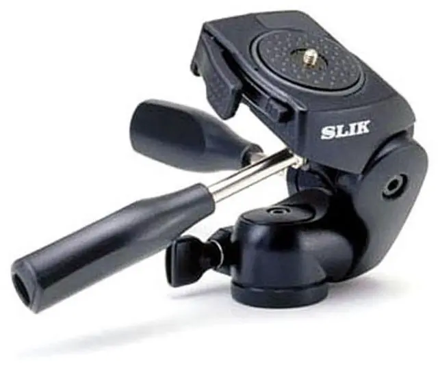 Alt view image 2 of 4 - Slik 700DX  *PAN HEAD ONLY* Pro 3-Way Pan/Tilt Head w/Quick Release MPN: 615-700
