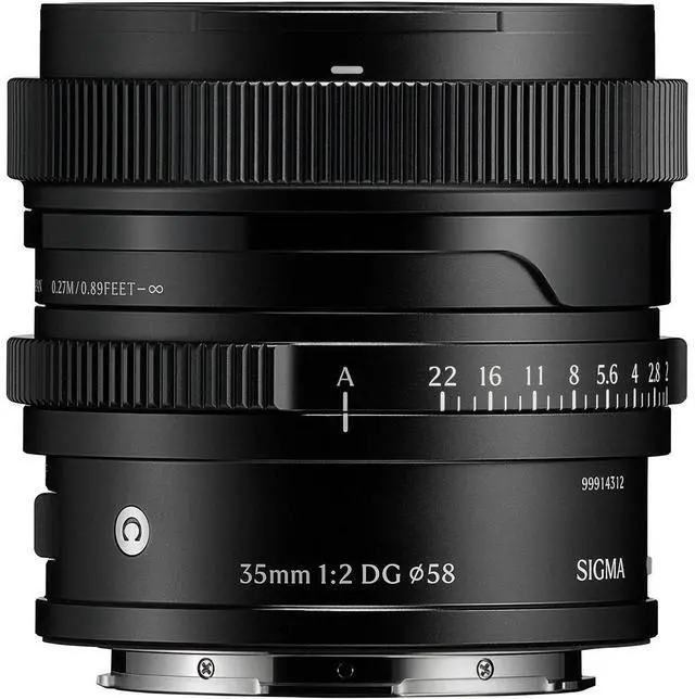 Alt view image 3 of 6 - Sigma 35mm f/2 DG Contemporary Lens for L Mount, Black #3B7969