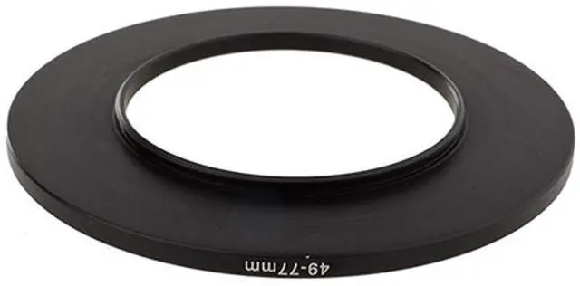 Alt view image 2 of 2 - ProOptic Step-Up Adapter Ring 49mm Lens to 77mm Filter Size #PROSU4977