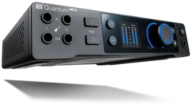 Alt view image 8 of 11 - PreSonus Quantum HD 2 20 x 24, 32-bit / 192 kHz USB-C Audio Interface With Studio One Pro And 12-Month Studio One+ Hybrid Membership Included