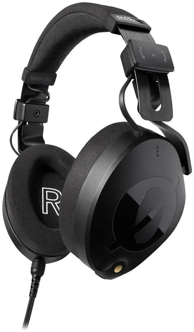 Alt view image 13 of 18 - Rode NTH-100 Professional Closed-Back Over-Ear Headphones (Black)