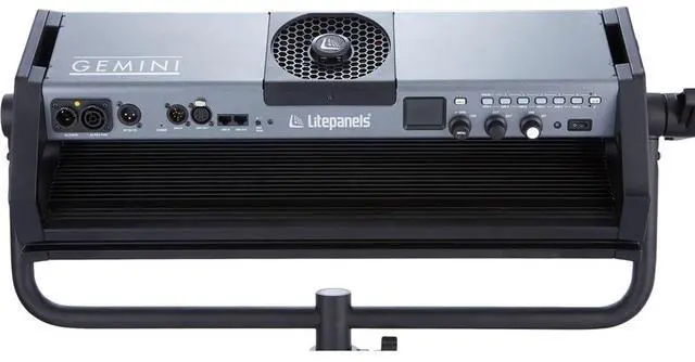Alt view image 2 of 7 - Litepanels Gemini 2x1 Soft RGBWW LED Panel with Integrated Power Supply, Standard Yoke & EU Power Cable