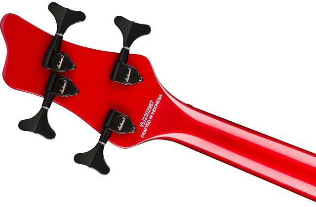 Alt view image 5 of 6 - Jackson Jackson X Series Spectra Bass SBX IV Bass Guitar, Laurel Fingerboard, Candy Apple Red