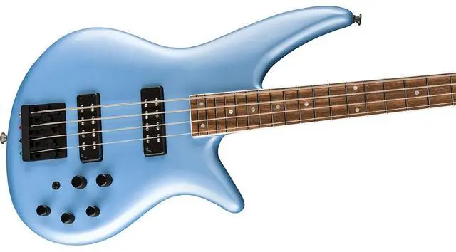 Alt view image 4 of 6 - Jackson Jackson X Series Spectra Bass SBX IV Bass Guitar, Laurel Fingerboard, Matte Blue Frost