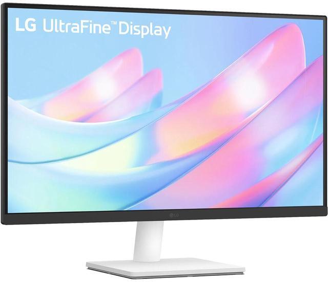 Alt view image 5 of 11 - LG 27US500-W Ultrafine Monitor 27-Inch 4K UHD (3840x2160) HDR10 IPS Borderless Design Reader Mode Flicker Safe Switch App HDMI DisplayPort - White