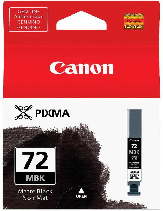 Alt view image 9 of 10 - Canon PGI-72MBK Matte Black Ink Tank