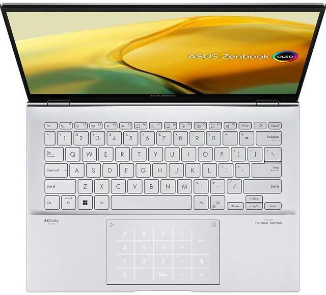Alt view image 16 of 20 - Asus UX3402VAGH95 14 inch Zenbook Laptop - Intel Core i9-13900H - 16GB/1TB - Foggy Silver
