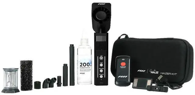 Main image of PMI SmokeNINJA Pro Wireless Handheld Mini Smoke Machine Hazer Kit #PMI_NJ_HAZER