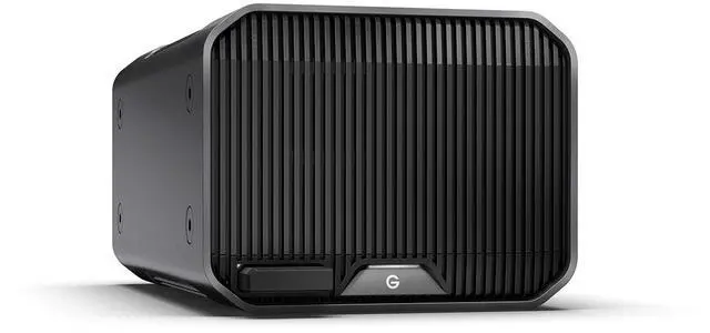 Alt view image 13 of 15 - SanDisk Professional G-Raid Project 2 Enterprise-Class Desktop Hard Drive with Thunderbolt 3 Interface, Pro-Blade SSD Mag Slot, and 510 MBPS Read Speed, 490 MBPS Write Speed (36TB, Space Gray)