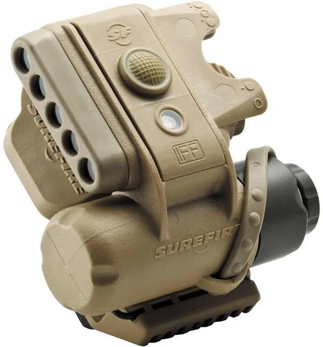 Alt view image 3 of 3 - Helmet Light - Ratchet Mount, Tan