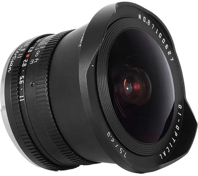 Alt view image 4 of 7 - TTArtisan 7.5mm f/2 Fisheye Lens for Nikon Z, Black