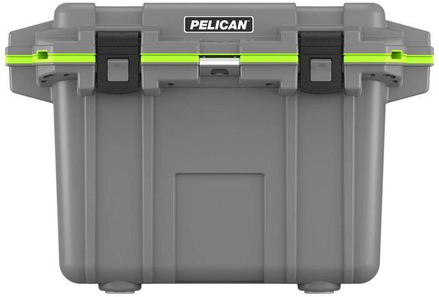 Alt view image 9 of 10 - Pelican ProGear 50 IM Elite Dark Gray/Electric Green Cooler [50Q-1-DKGRYEGRN]