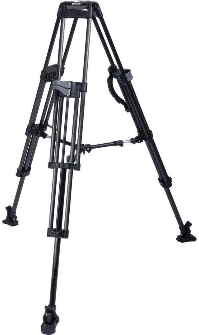 Main image of Miller 75 Sprinter II 3-Section CF Tripod Legs w/75mm Bowl & Mid-Level Spreader