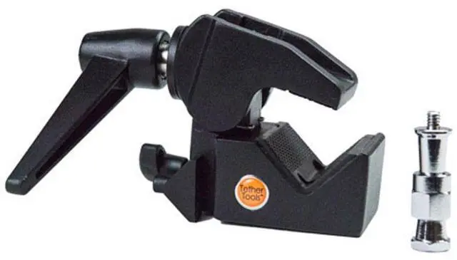 Alt view image 2 of 6 - Tether Tools Rock Solid Master Clamp, 0.5-2.1" Range, Bundle with Articulating Arm and AeroTab Standard Mounting System