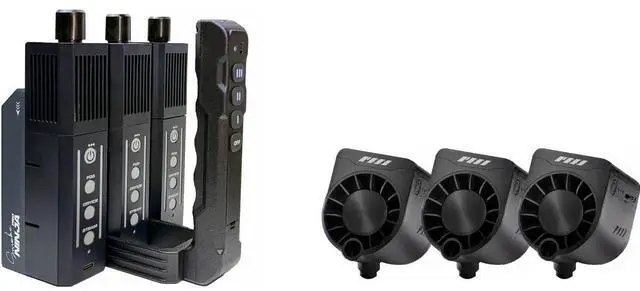 Alt view image 2 of 7 - PMI SmokeNINJA Pro Wireless Handheld Mini Smoke Machine Trident Kit #PMINJTRIDNT