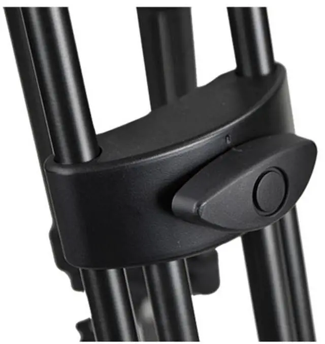 Alt view image 3 of 6 - Libec LX10M 3-Section Aluminum Tripod with H65B Head and BR-6B Mid-Level Spreader