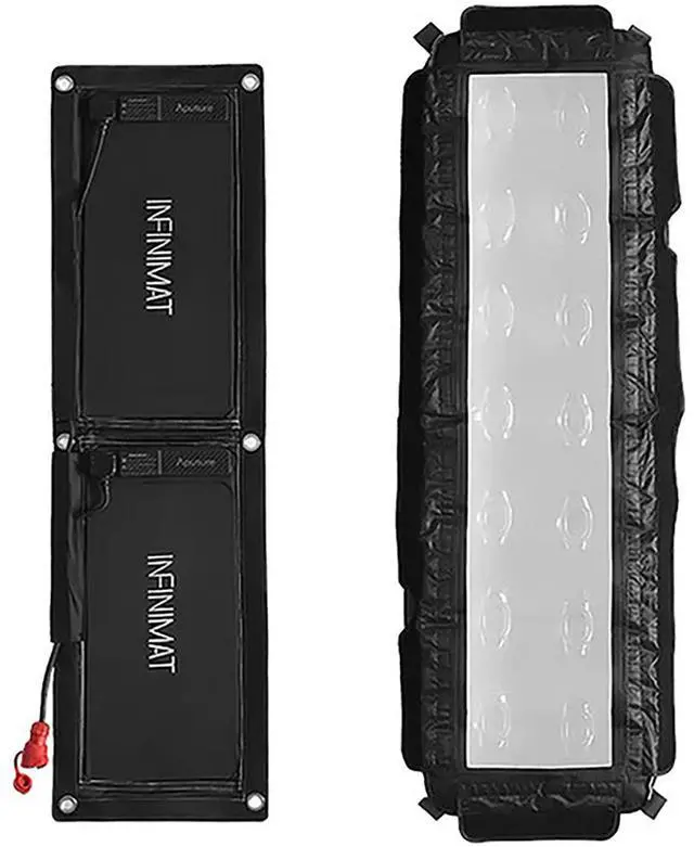 Alt view image 5 of 7 - Aputure INFINIMAT 1x4' 200W Modular Full Color RGBWW LED Mat Panel Kit, V-Mount