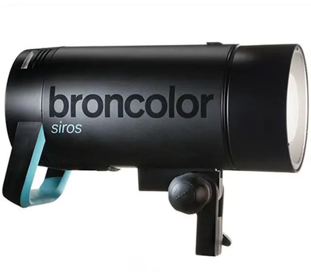 Main image of Broncolor Siros 400 S Monolight with WiFi and RFS2.1 Receiver, 400 Watt, 9 f-Stop Control Range, 1/6500-1/1000Sec Flash Duration