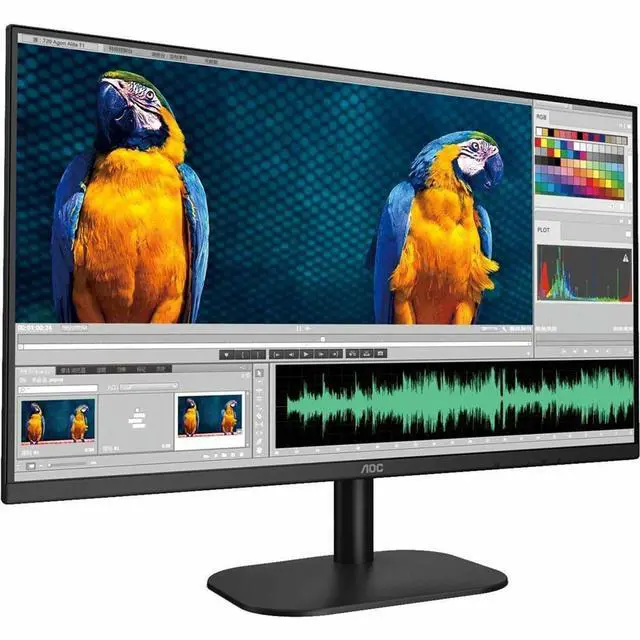 Alt view image 3 of 15 - AOC 27B2HM2 27" FHD 1920x1080 100Hz 4ms LCD VA Monitor