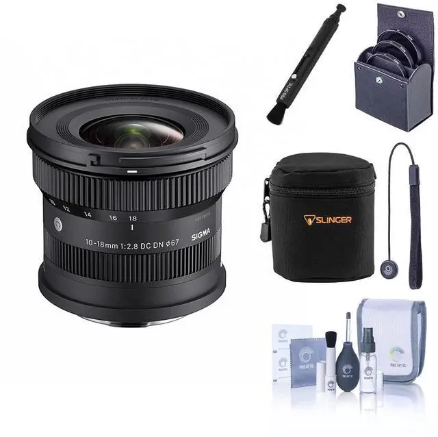 Main image of Sigma 10-18mm f/2.8 DC DN Contemporary Lens for Sony E, Bundle w/Included Value