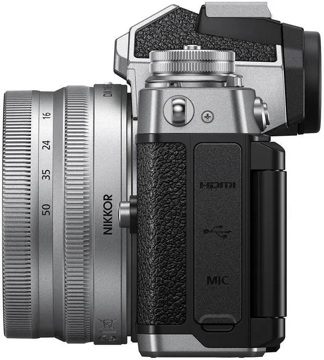 Alt view image 18 of 18 - Nikon Z fc DX-Format Mirrorless Camera Body w/NIKKOR Z DX 16-50mm f/3.5-6.3 VR - Silver