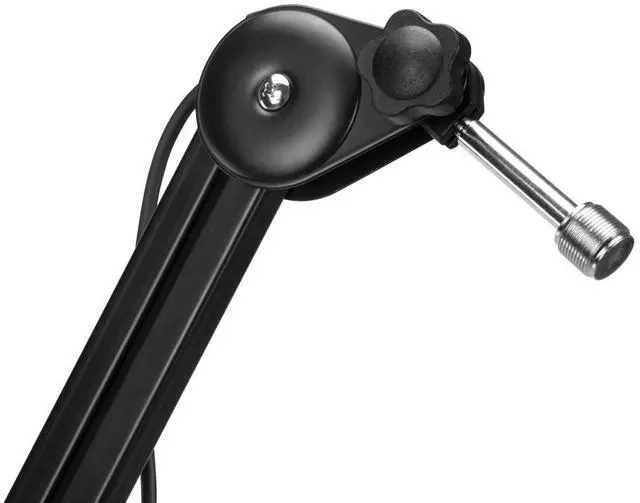 Alt view image 4 of 7 - H&A Broadcast Arm with Internal Springs and Integrated 10' XLR Cable #HA-BA-XLR