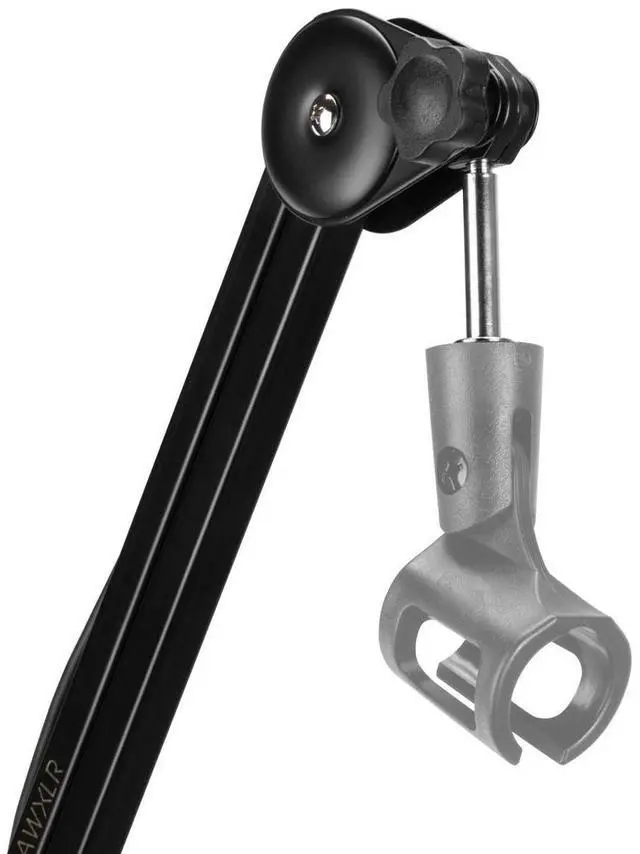 Alt view image 5 of 7 - H&A Broadcast Arm with Internal Springs and Integrated 10' XLR Cable #HA-BA-XLR