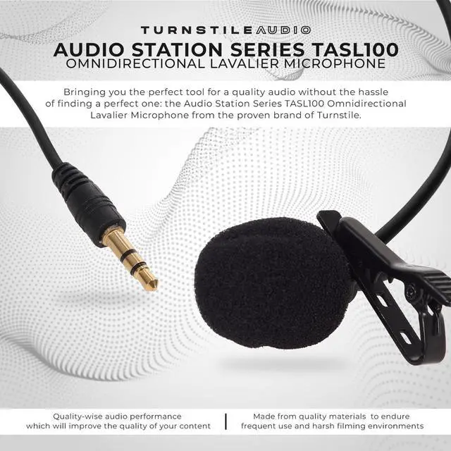 Alt view image 5 of 6 - Rode Wireless GO II Compact Mic System w/2x Tx,w/Turnstile Audio TASL100 Lav Mic