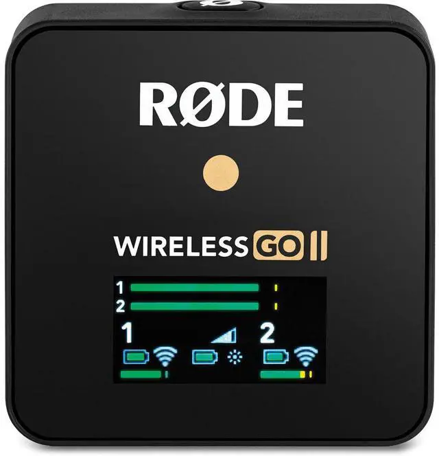 Alt view image 6 of 7 - Rode Microphones Wireless GO II Compact Microphone System with 2x Tx & 1x Rx