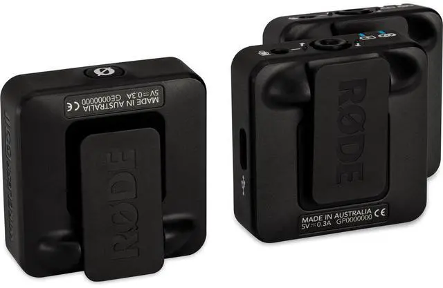Alt view image 7 of 7 - Rode Microphones Wireless GO II Compact Microphone System with 2x Tx & 1x Rx