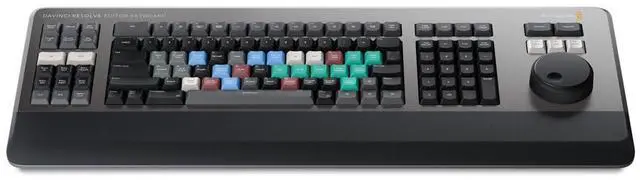 Main image of Blackmagic Design DaVinci Resolve Editor Keyboard #DV/RES/BBPNLMLEKB