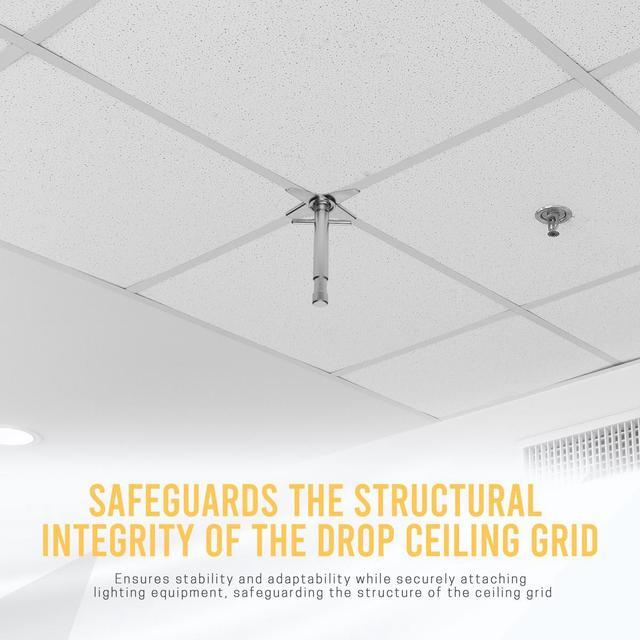 Alt view image 6 of 7 - Flashpoint Drop Ceiling Scissor Clamp with Baby (5/8") Pin
