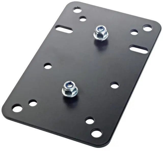 Main image of K&M 24352 Speaker Wall Mount Adapter Panel 1, Black #24352.000.55