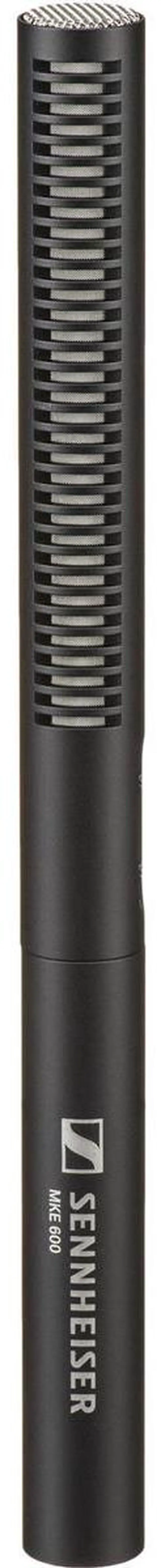 Main image of Sennheiser Sennheiser MKE 600 Shotgun Microphone with Zoom H4n Pro 4-Input/4-Track Handy Recorder, All Black, H&A Value Series XLR M to F Professional Microphone Cable