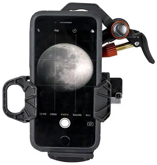 Alt view image 7 of 7 - Celestron NexYZ DX Kit with 2x Smartphone Adapters and Bluetooth Shutter Remote