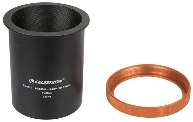 Alt view image 3 of 4 - Celestron 48mm T-adapter for EdgeHD 9.25", 11" and 14" Telescopes #93622