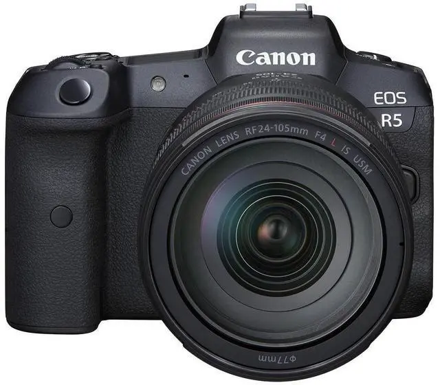 Alt view image 3 of 20 - Canon EOS R5 Mirrorless Camera with 24-105mm f/4 Lens