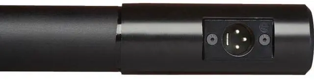Alt view image 6 of 7 - K-Tek 2' 7" to 9' 2" 5-Section Aluminum Avalon Series Boom Pole with Coiled Cable, Right Angle Fem and Male XLR, Side Exit