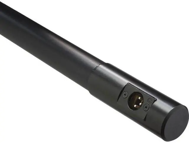 Alt view image 7 of 7 - K-Tek 2' 7" to 9' 2" 5-Section Aluminum Avalon Series Boom Pole with Coiled Cable, Right Angle Fem and Male XLR, Side Exit