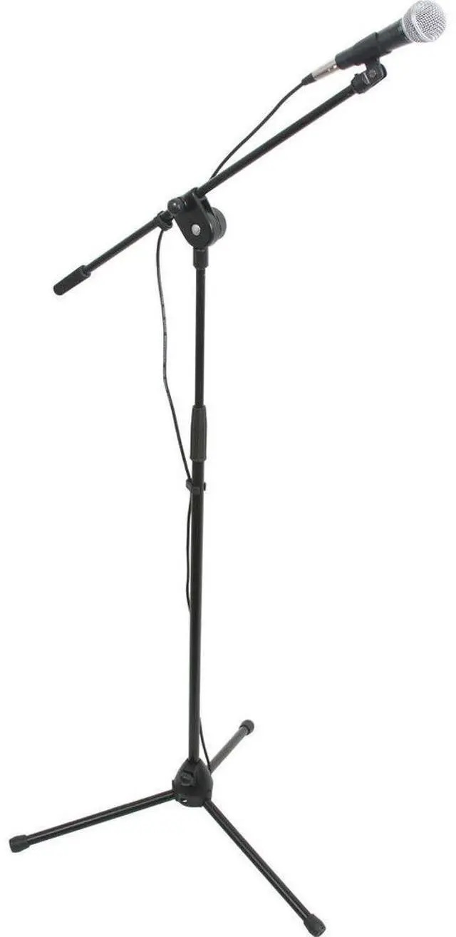 Alt view image 4 of 9 - Galaxy Audio Complete Microphone & Stand Kit, with on/off Switch