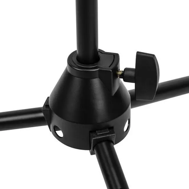 Alt view image 3 of 7 - H&A Tripod Microphone Stand with Telescoping Boom #HA-TMS-T