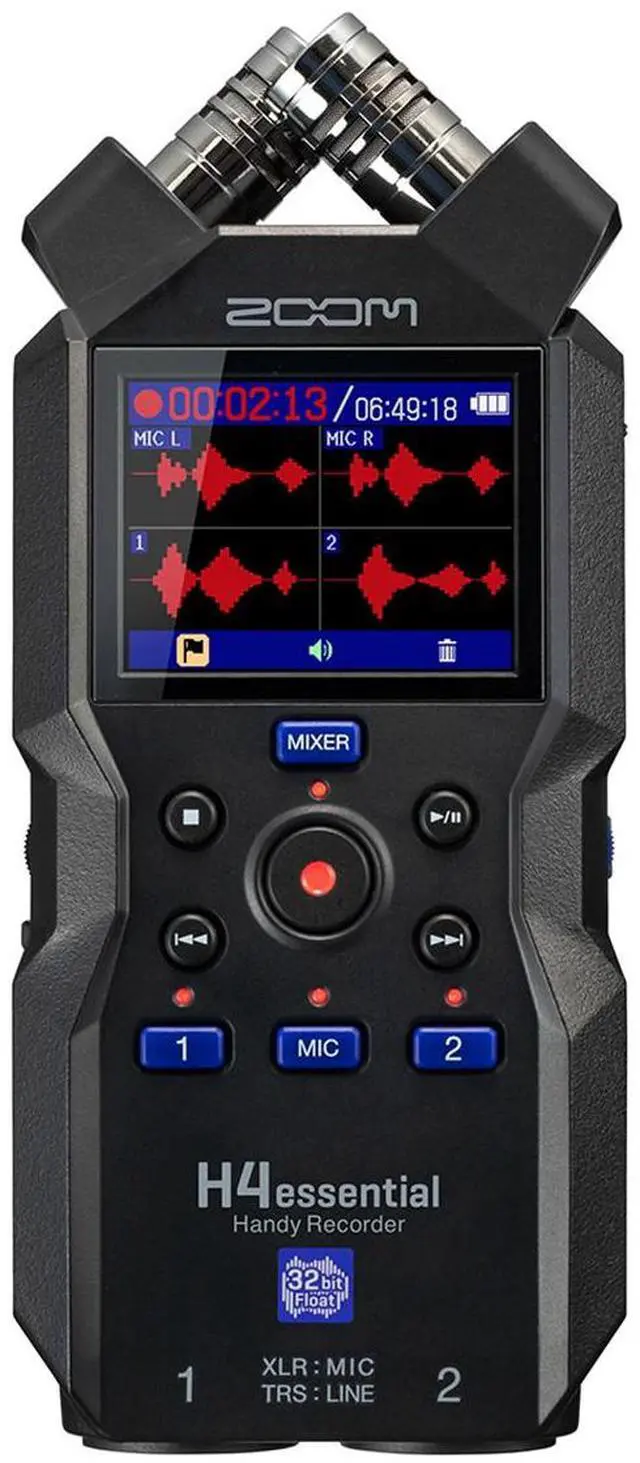 Alt view image 6 of 6 - Sennheiser Sennheiser MKE 600 Shotgun Microphone with Zoom H4n Pro 4-Input/4-Track Handy Recorder, All Black, H&A Value Series XLR M to F Professional Microphone Cable
