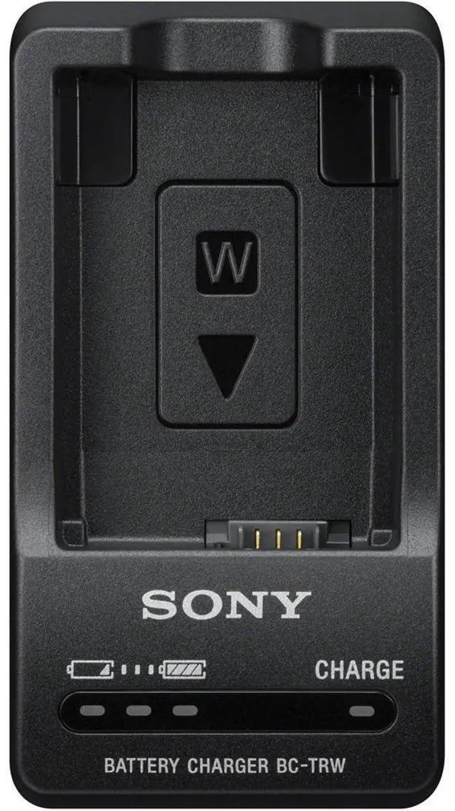 Main image of Sony BC-TRW Compact 100/240V Quick Charger for  NP-FW50 Battery #BCTRW