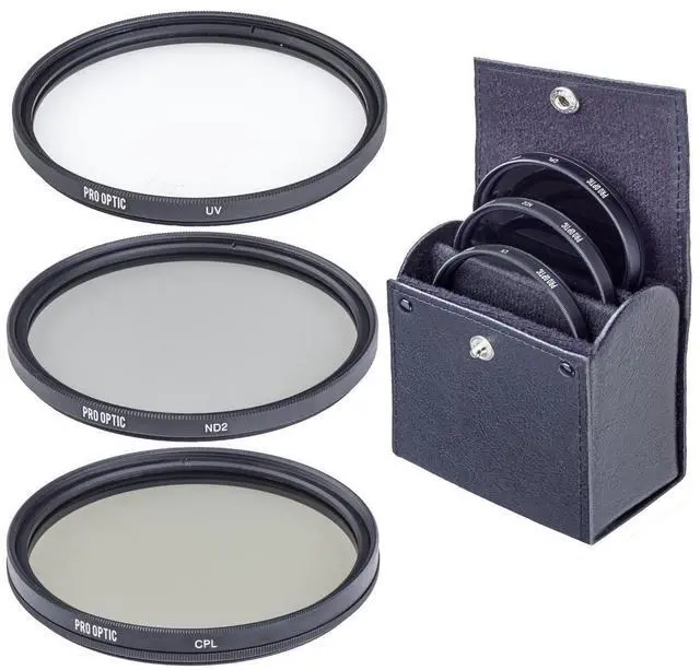 Main image of ProOptic 72mm Digital Essentials Filter Kit #PRO-FL-72-KIT