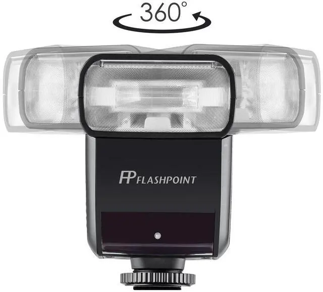 Alt view image 4 of 7 - Flashpoint Zoom-Mini TTL R2 Flash with Integrated R2 Radio Transceiver for Nikon Cameras