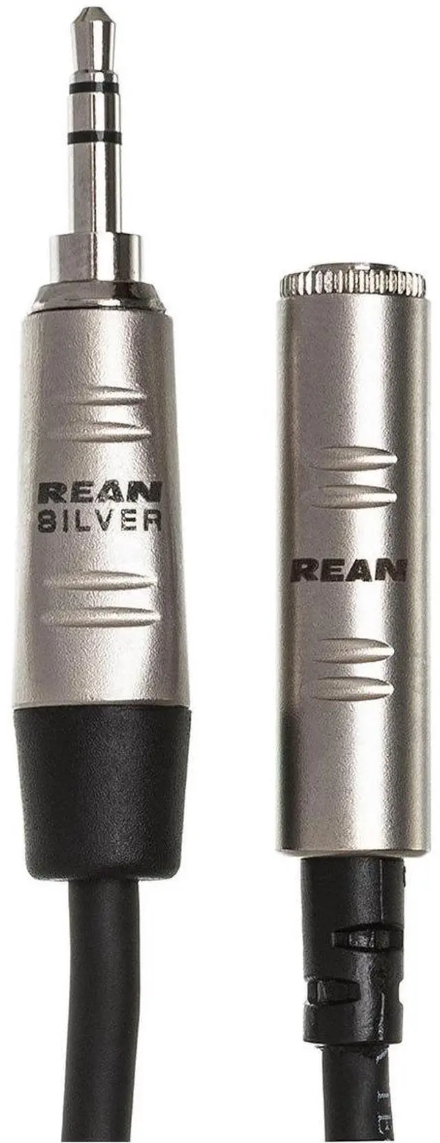 Alt view image 6 of 6 - Hosa Technology 5' REAN 3.5mm TRS Male to 3.5mm TRS Female Pro Headphones Cable