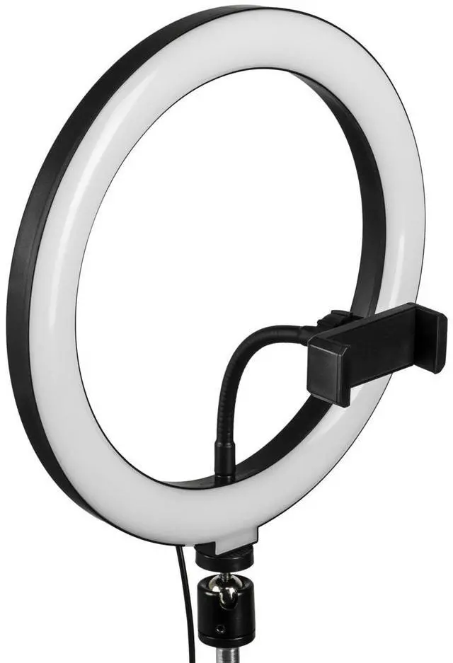 Alt view image 3 of 7 - CLAR 10" LED Selfie Ring Light Kit #RL-10-K1