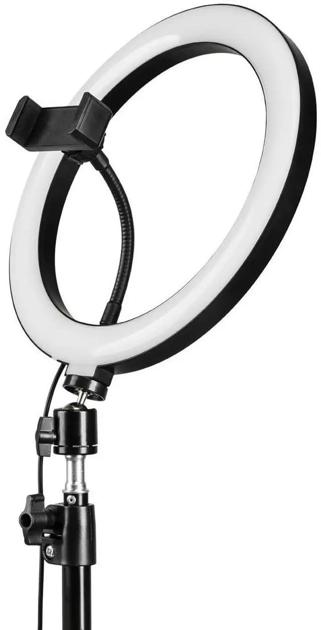 Alt view image 4 of 7 - CLAR 10" LED Selfie Ring Light Kit #RL-10-K1