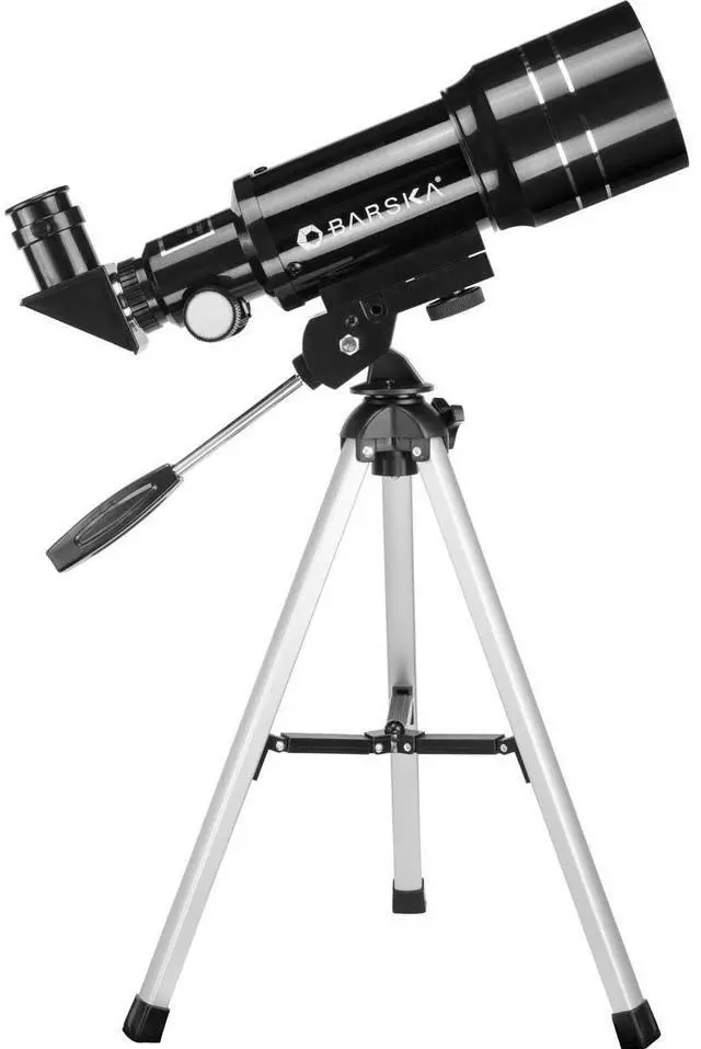 Alt view image 6 of 8 - Barska 30070 - 225 Power Starwatcher Telescope, Black, Medium,