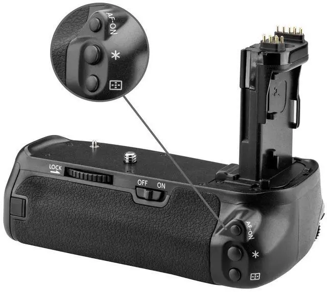 Alt view image 8 of 9 - green extreme bge13 battery grip for canon eos 6d dslr camera